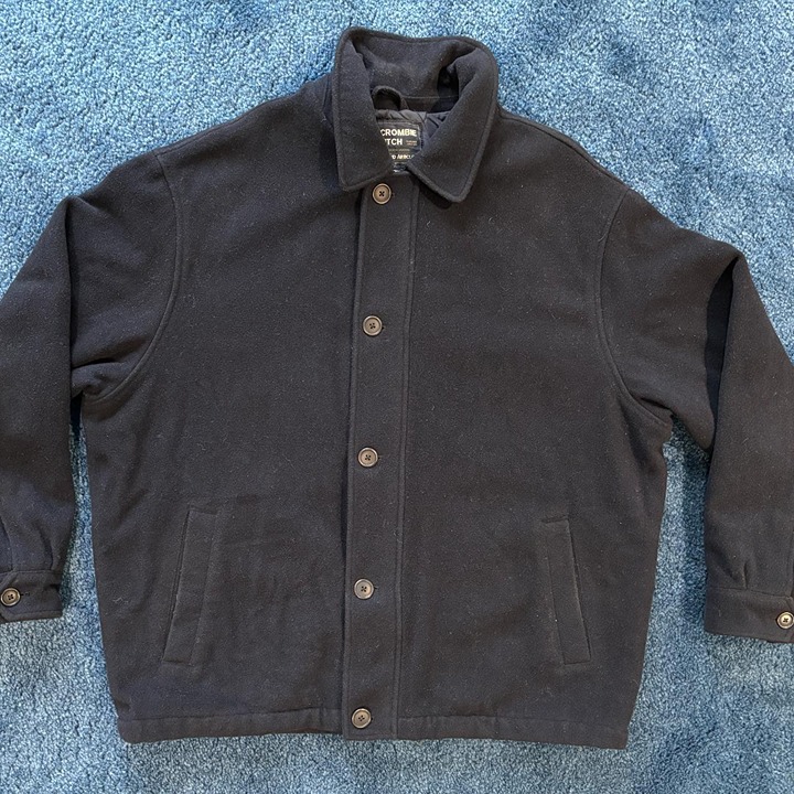 Abercrombie & Fitch Zip-Up Quilted Jacket