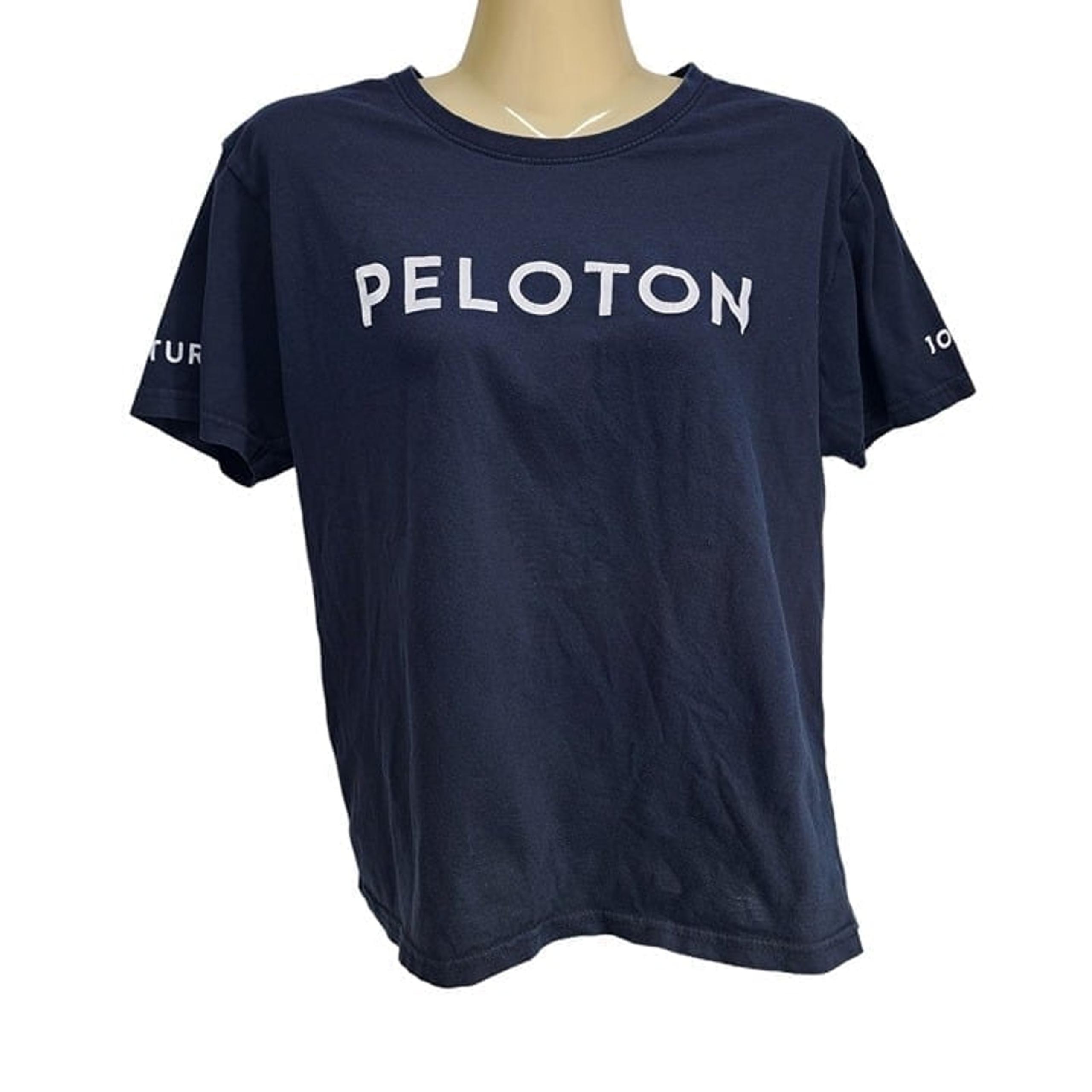 Peloton 100 Century Ride Tshirt Women's Size Small Black