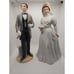 Home Interiors Vtg Bride And Groom Figurines 9 Inch Victorian Style Homco Tawain