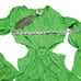 Farm Rio Lime Green Cut Out Maxi Dress Sz S