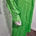 Farm Rio Lime Green Cut Out Maxi Dress Sz S