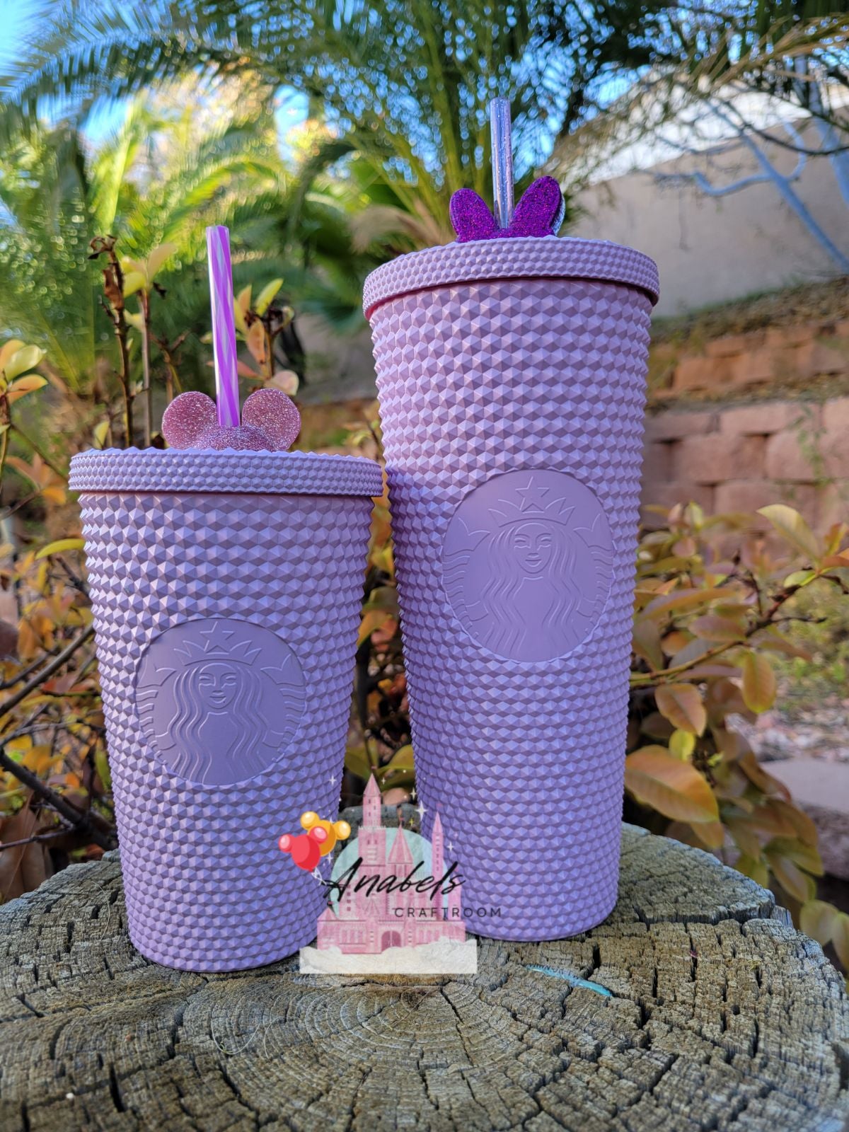Studded tumbler Lavender