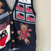 Vintage 90s Sweater Loft Patriotic July 4th Teddy Bear Sweater Vest Size Medium