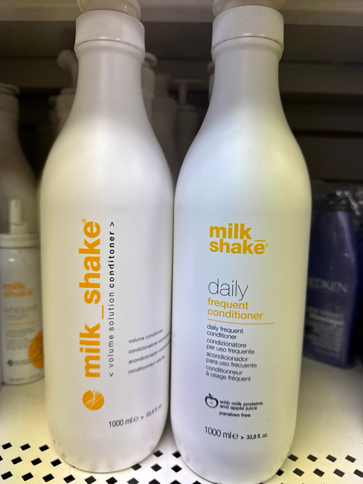 Milk shake conditioners