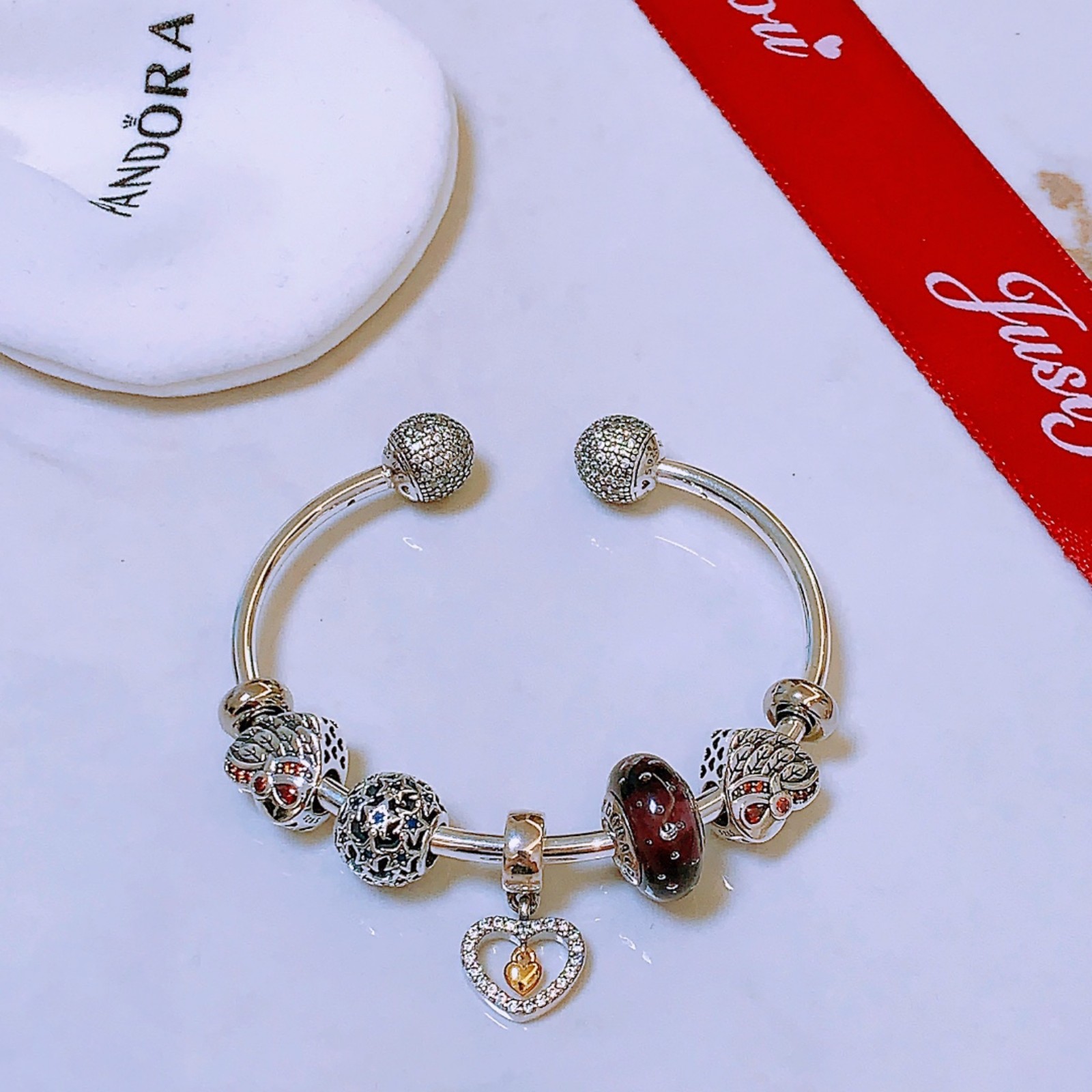 Love ball bracelet