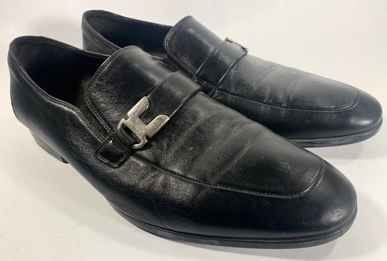 Bruno Magli Rissone Nappa Loafers Black sz 8.5M