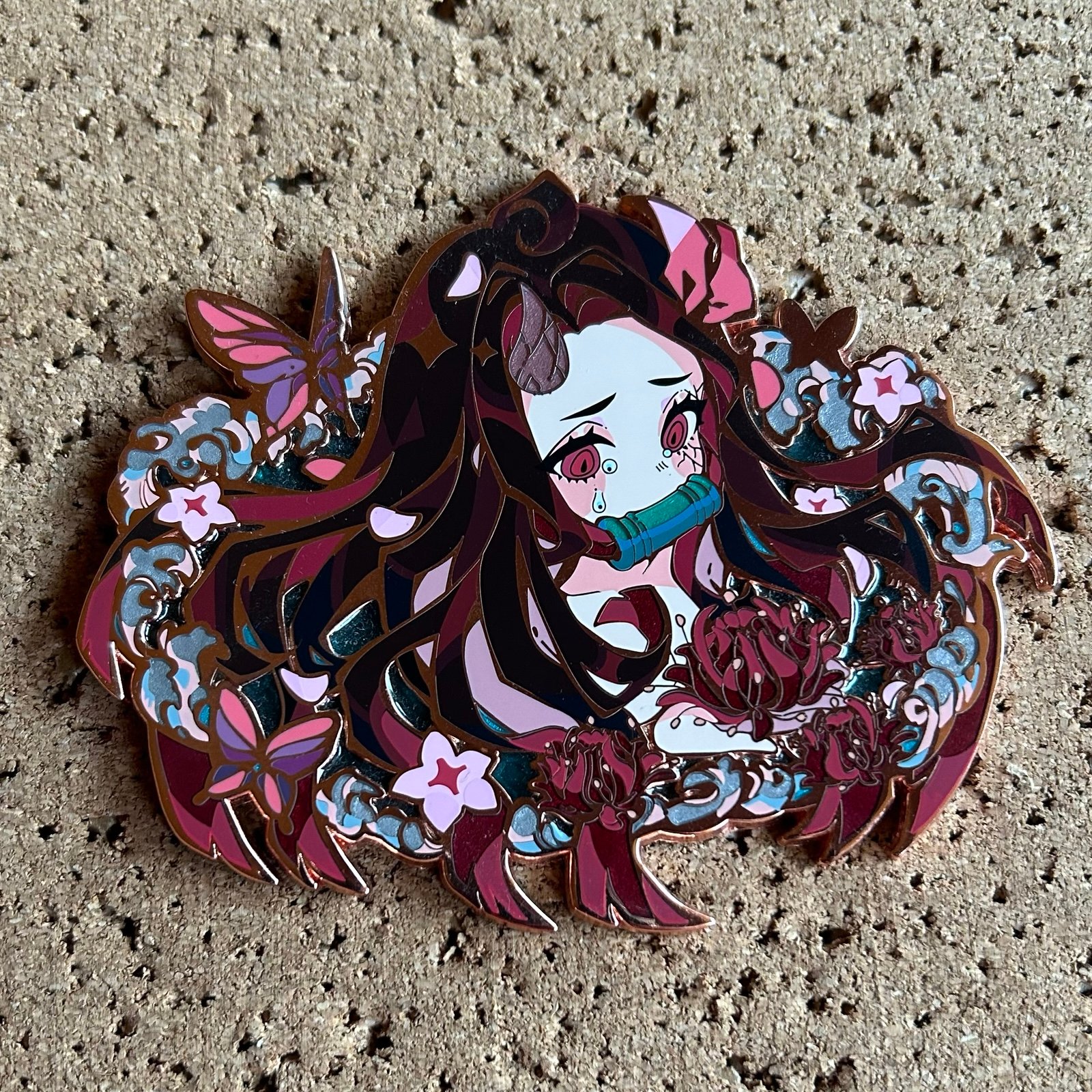 Demon Slayer Nezuko Fantasy Enamel Pin