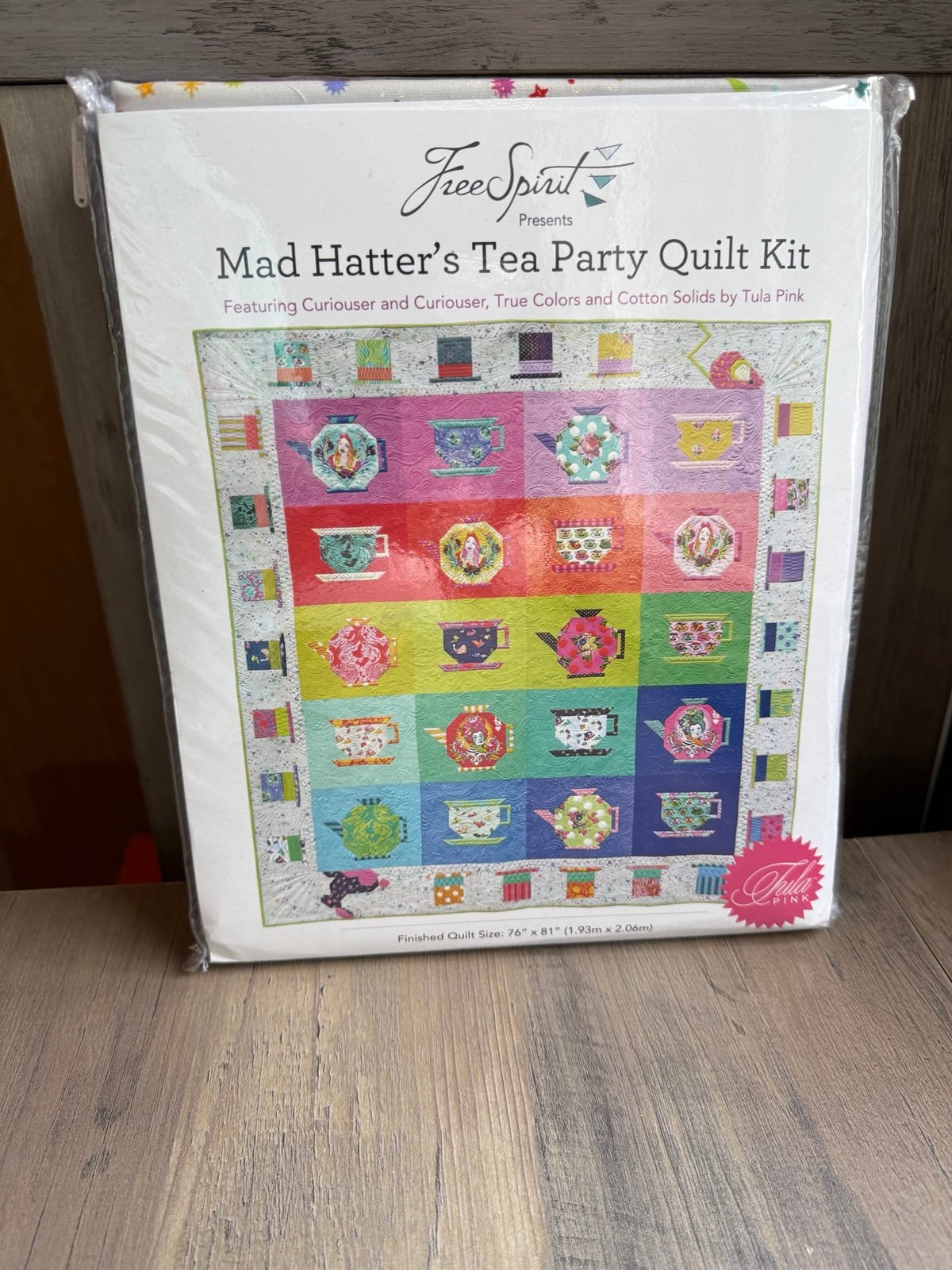 Tula Pink OPP Mad Hatter’s Tea Party Quilt Kit