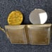 Vintage LaMode compact makeup case chain tassel