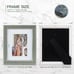 3 Pack 8x10 Inch Picture Frames Farmhouse Rustic Vintage Distressed Wood