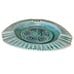 Vintage MCM Teal Blue/Green Rectangular Ceramic Ashtray 10