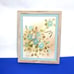 Vintage Framed Floral Oil Painting