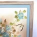 Vintage Framed Floral Oil Painting