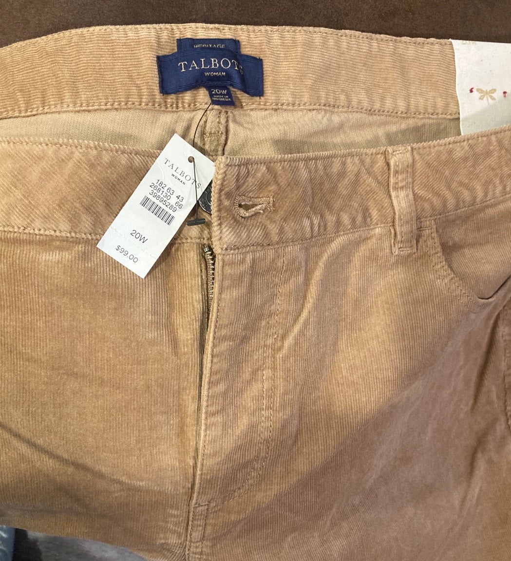 Talbots corduroy ladies pants