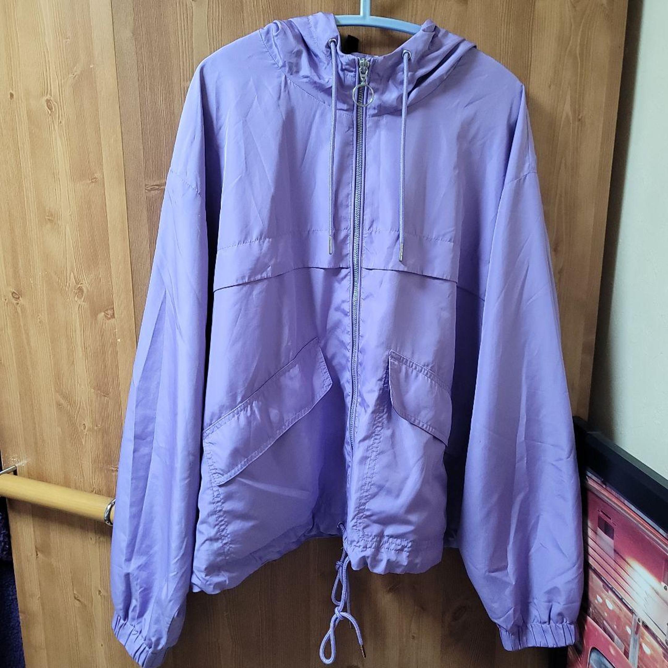 H&M Purple Windbreaker, Women's Size L