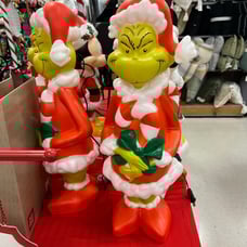 2 grinch Blow mold