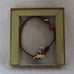 Coach Small Pet Collar (Black/Red Apple)