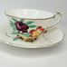 Bone China Floral Design Tea Cup & Sauce