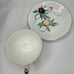 Bone China Floral Design Tea Cup & Sauce