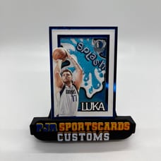 Custom made art card ACEO of Luka Doncic Dallas Mavericks
