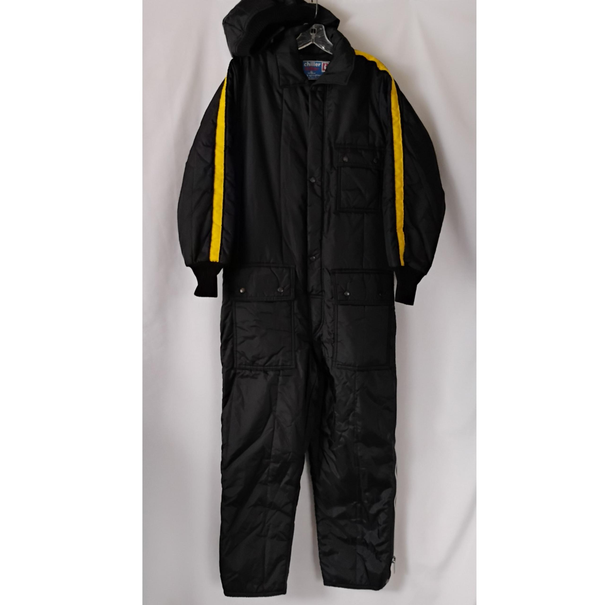 Men's Vintage Chiller Killer SafTbak Insulated Skiing One Piece Snow Sports Suit