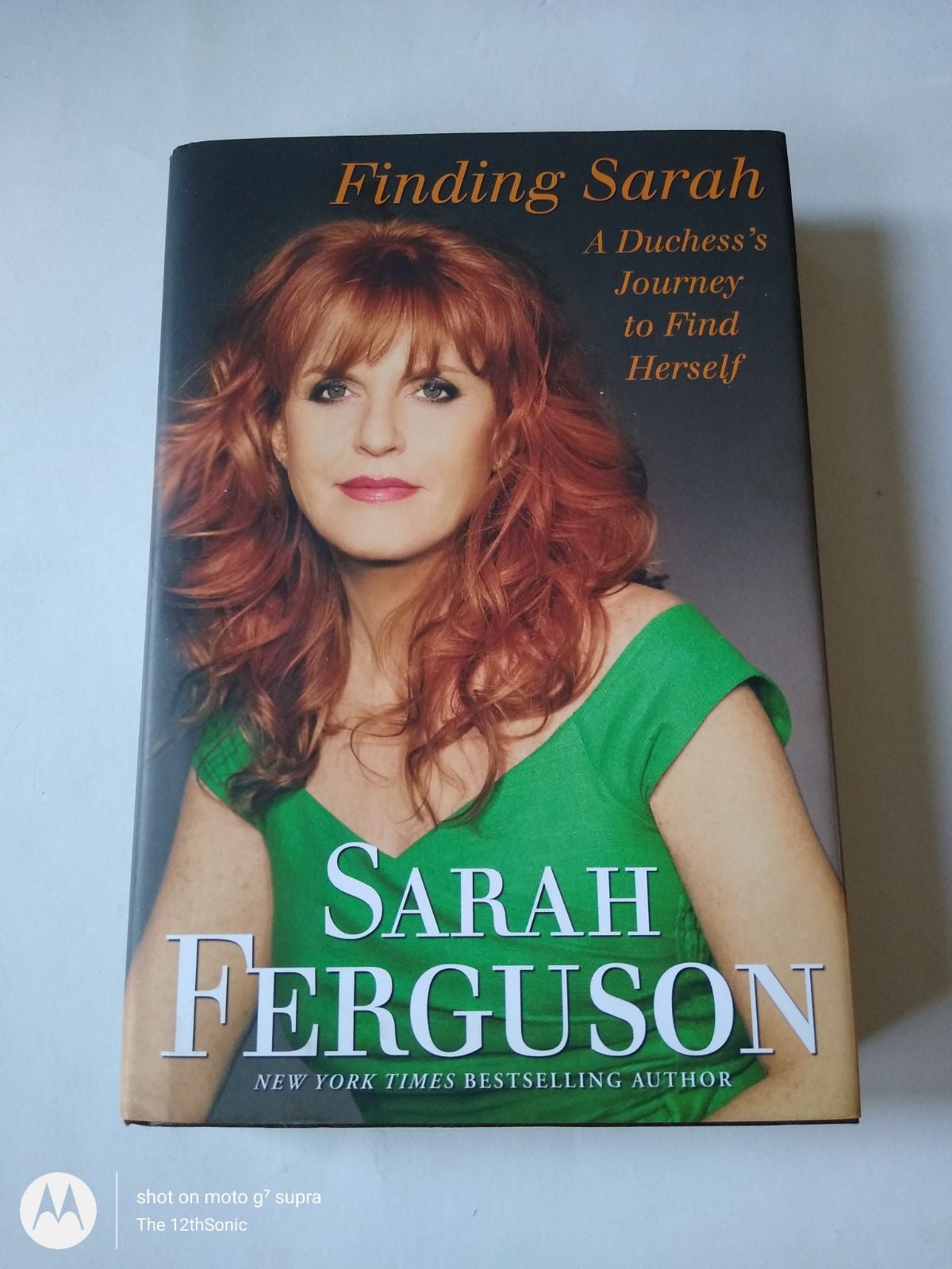 Sarah Ferguson Finding Sarah auto book