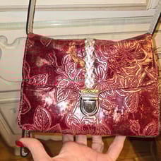 Patricia Nash Red Bianca Crossbody Purse