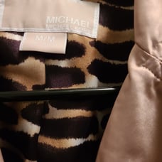 Michael kors light weight jacket with belt