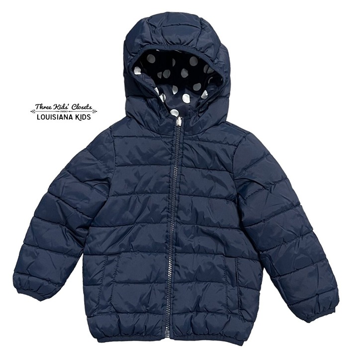 United Colors Of Benetton 2Y Navy Reversible Puffer Jacket