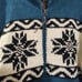 NWT New Men's Lost Horizons Handknit Teal Wool Cowichan Zip Cardigan Lined S / M