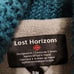 NWT New Men's Lost Horizons Handknit Teal Wool Cowichan Zip Cardigan Lined S / M