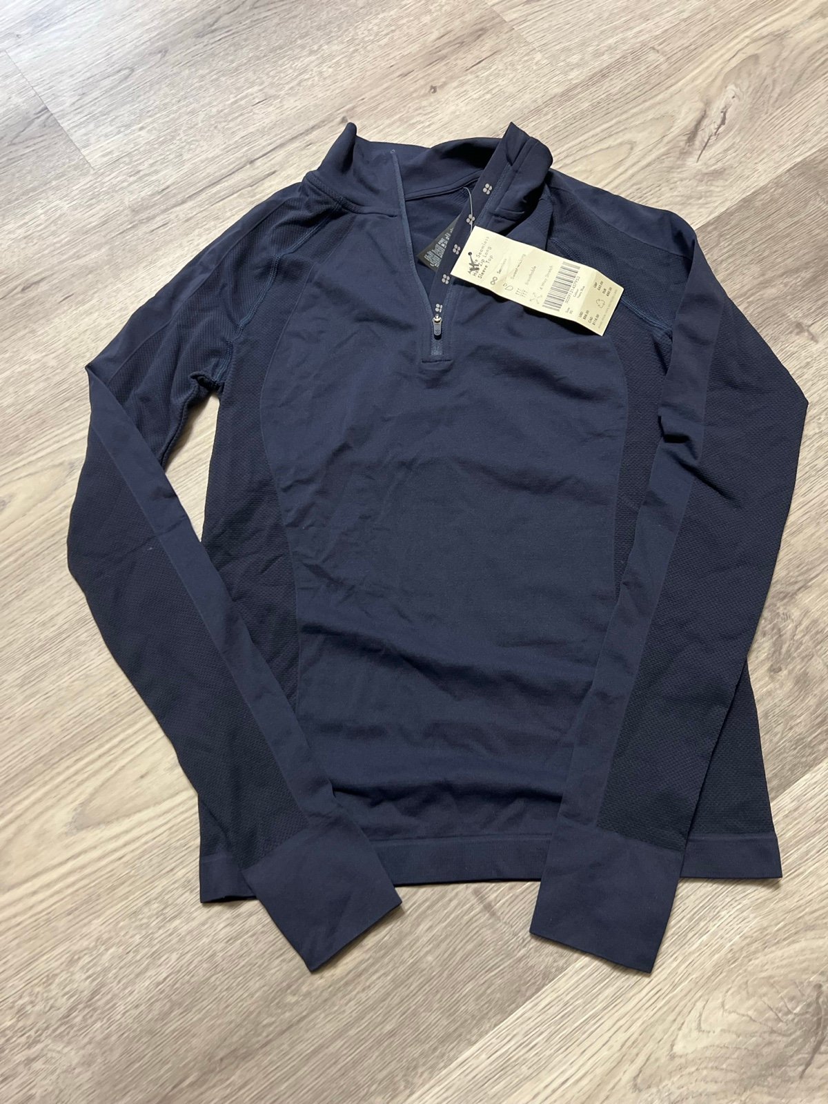Sweaty Betty NWT Athlete Seamless Half Zip size 4