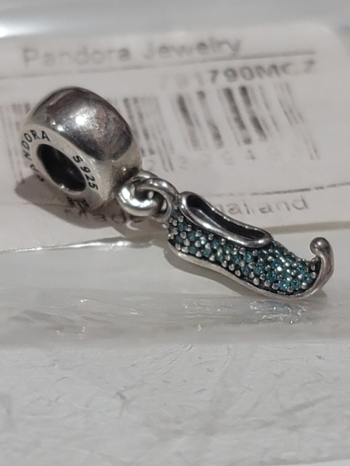 100% Authentic Pandora Jasmine's Sparkling slipper