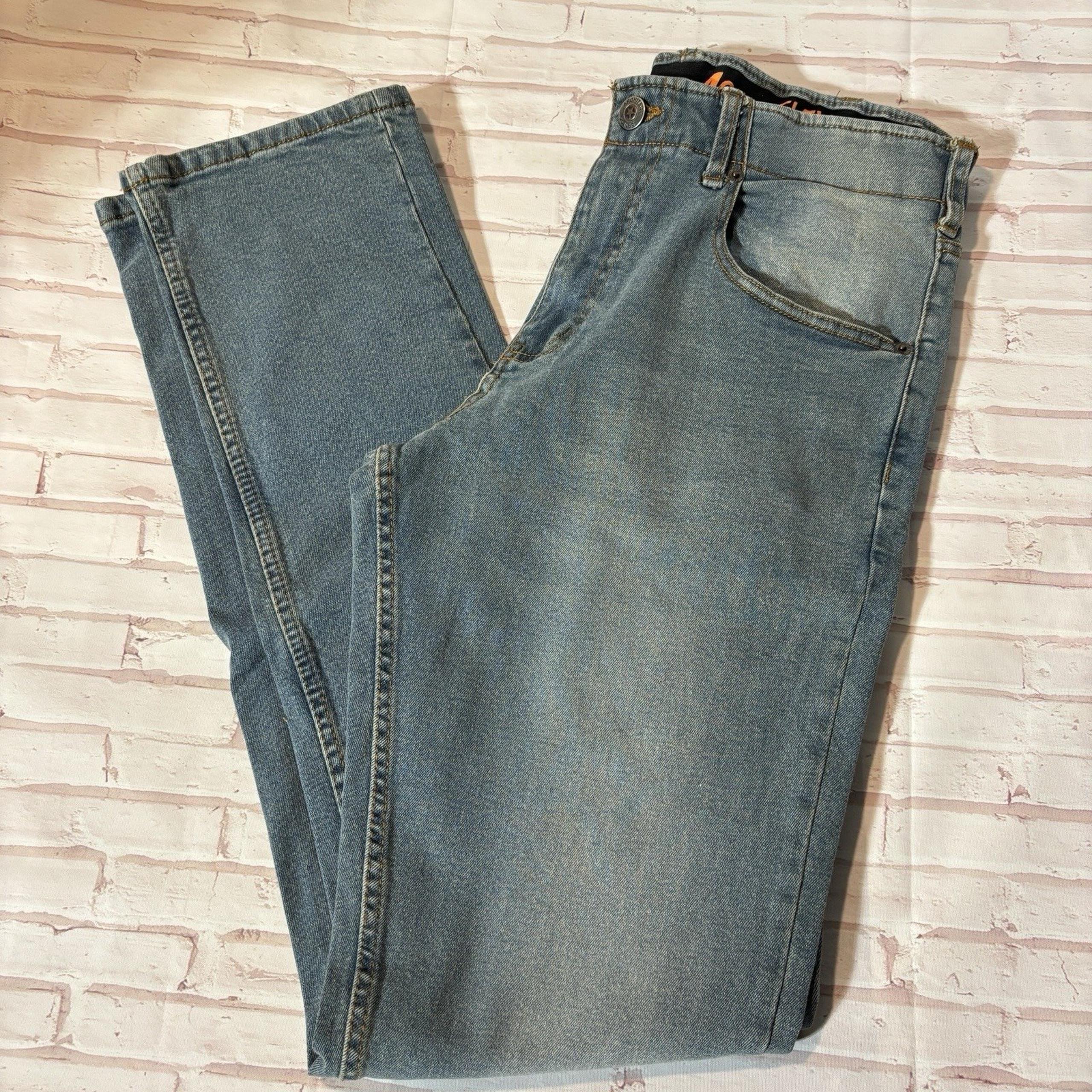 Architect Active Flex Jeans Mens 34x34 Blue Slim Fit Straight Leg