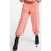 Jordan Loose Fit Flight Womens Fleece Joggers Size Small Washed Rust
