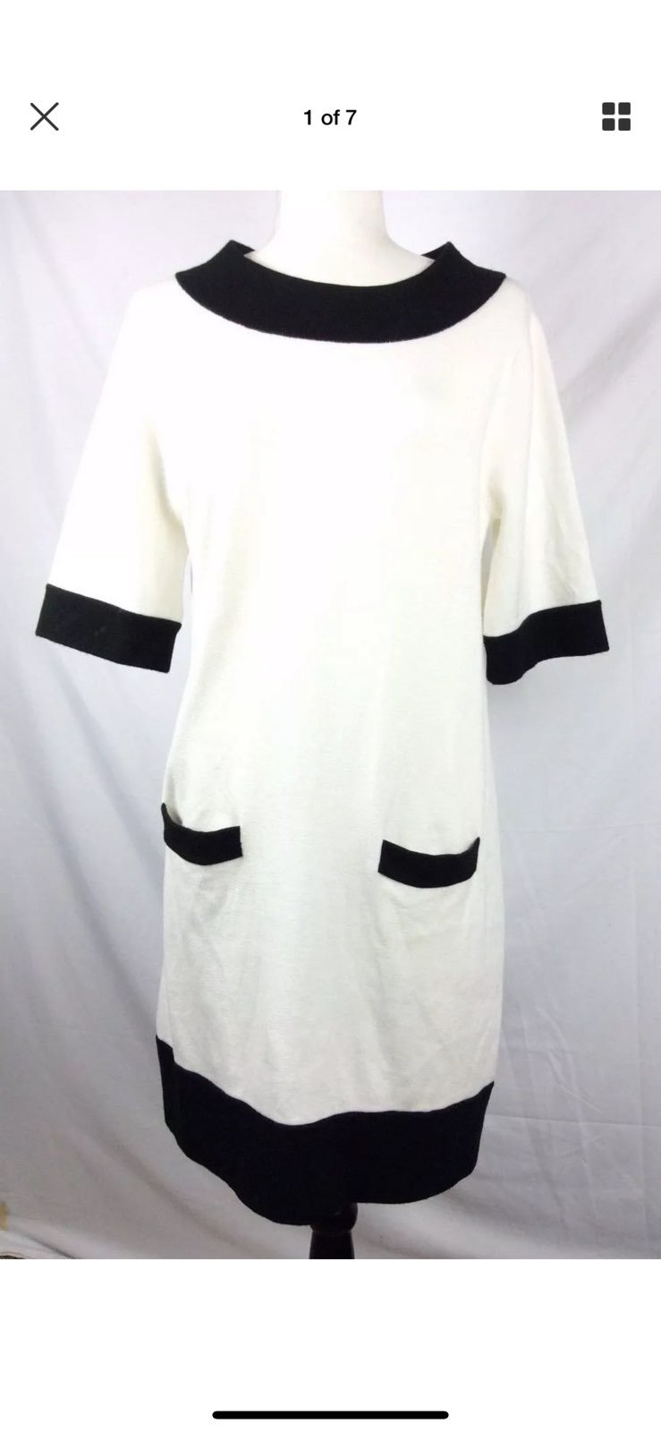 An Original Milly Sweater Dress L White
