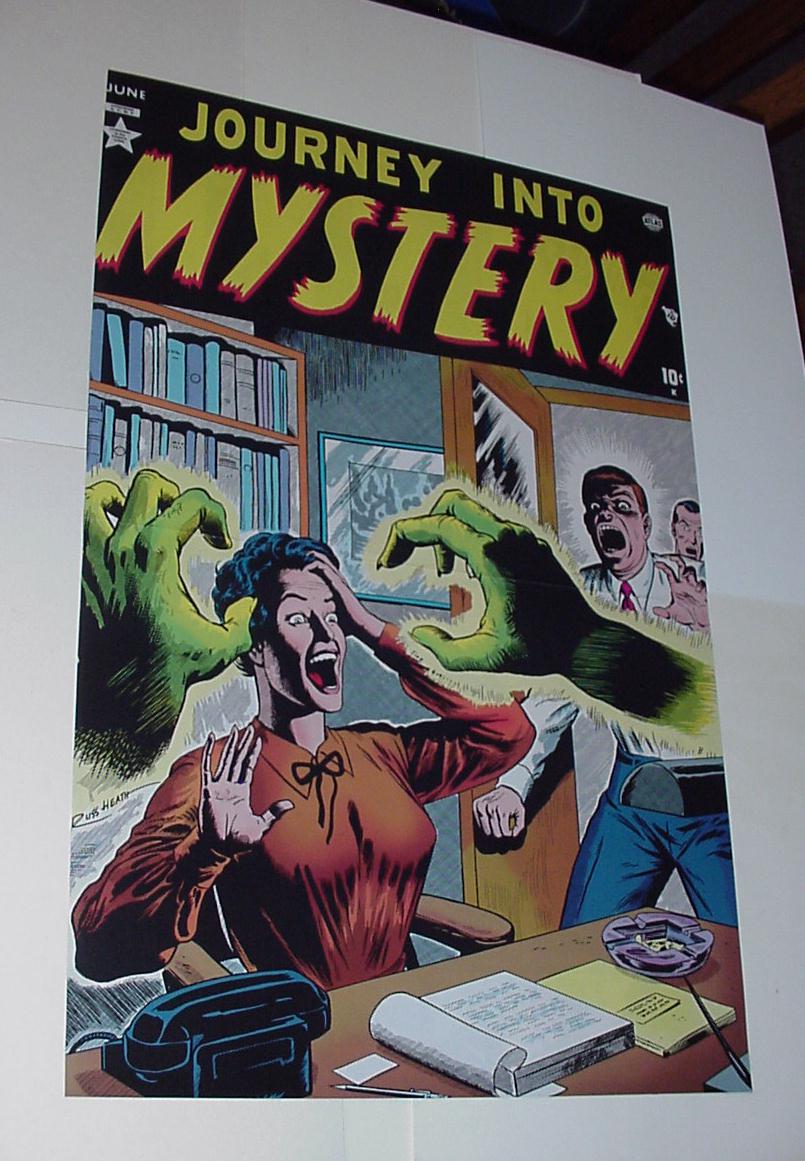 Journey Into Mystery Poster # 1 by Russ Heath Marvel Comics