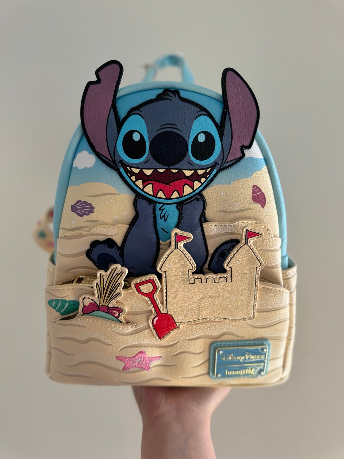 Disney loungefly mini backpack stitch