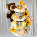 Honey Teddy Bear Diaper Cake, Bee Baby Shower