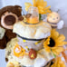 Honey Teddy Bear Diaper Cake, Bee Baby Shower