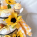 Honey Teddy Bear Diaper Cake, Bee Baby Shower