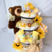 Honey Teddy Bear Diaper Cake, Bee Baby Shower