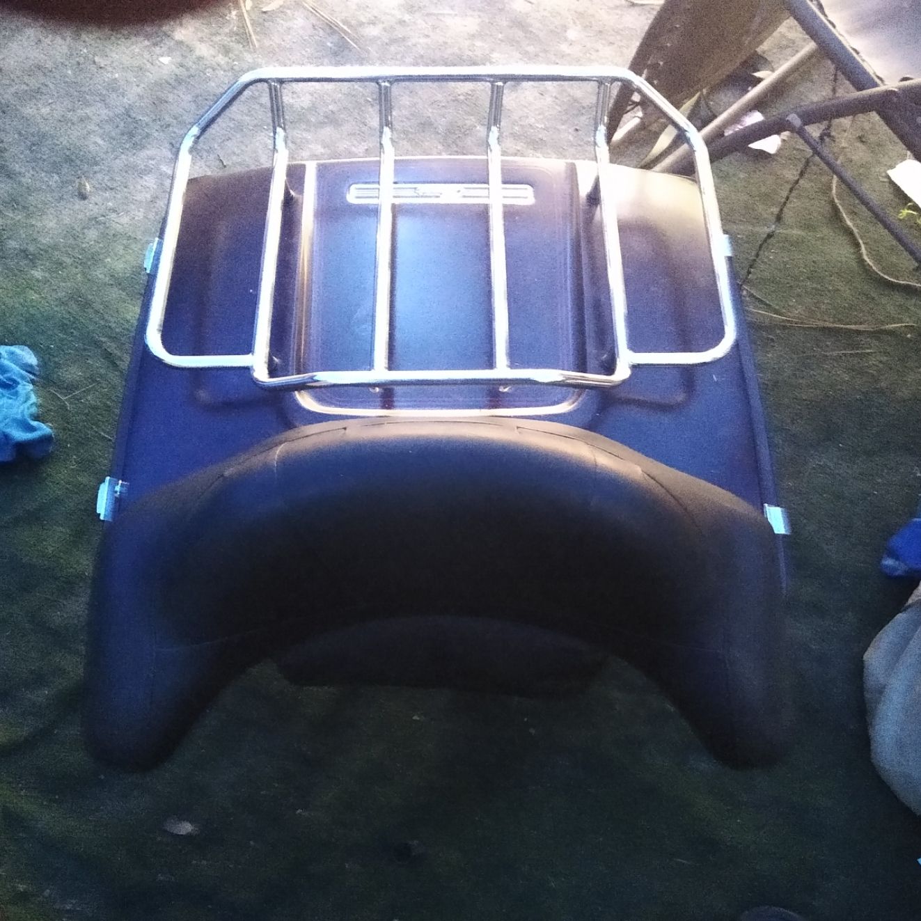 Harley-Davidson Motorcycle luggage rack