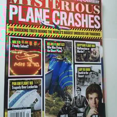 Mysterious Plane Crashes Magazine NM Unsolved JFK MH 370 Flight 103 522 990 Amel