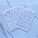 VTG Lisa Frank Color-Your-Own sticker sheets set of 6