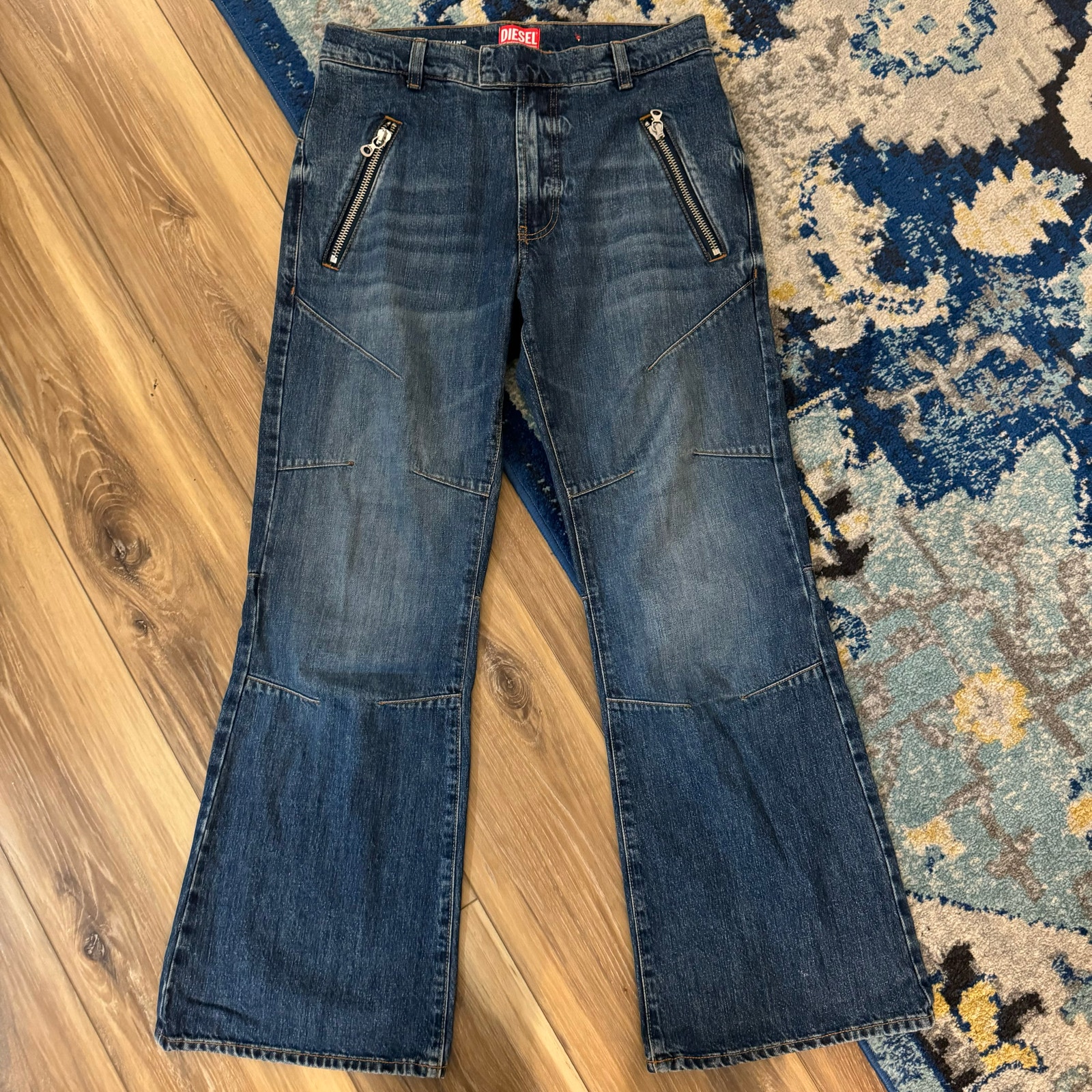 DIESEL Blue D-Ismis Jeans Mens SSENSE fits 31