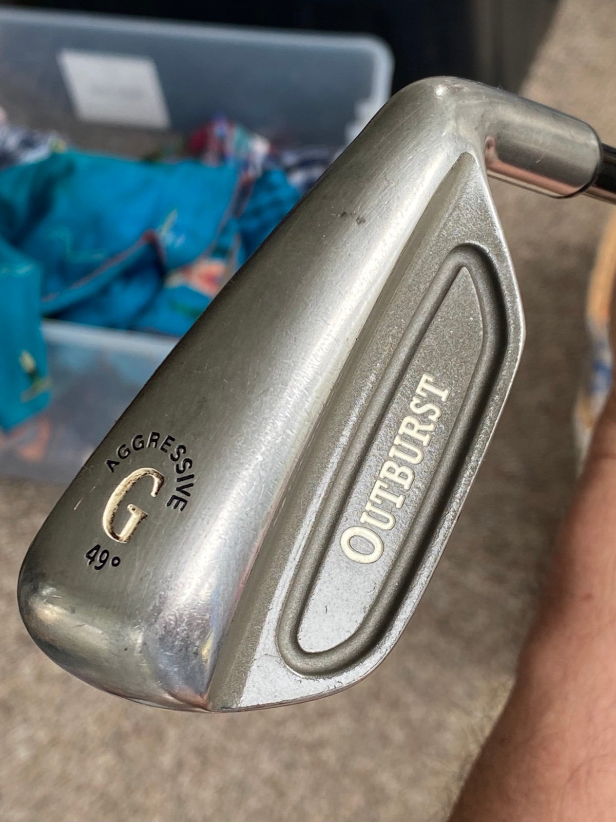 Gap Wedge Outburst Maltby Iron Agressive 49° A-Flex Graphite R/H 36”