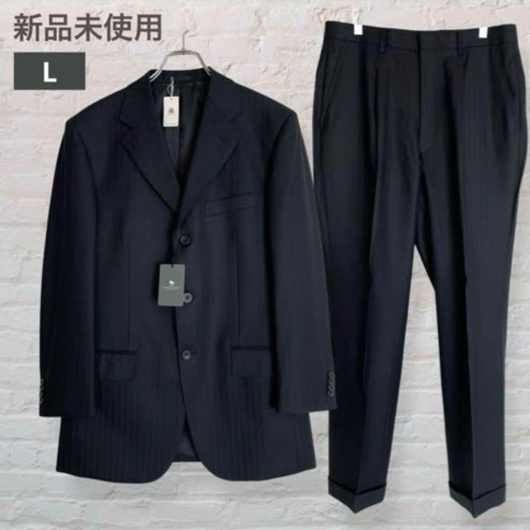 【Brand New】 Men's Suit Set, Two Pants Included, Size L