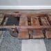 VINTAGE WOODEN FOLDING BUCKET CHAIR HUNTING FISHING