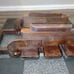 VINTAGE WOODEN FOLDING BUCKET CHAIR HUNTING FISHING